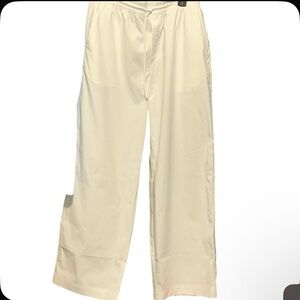Athleta White Drawstring Pants
